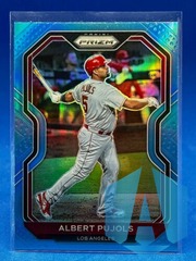 2021 Panini Prizm Albert Pujols #21 Carolina Blue Prizm